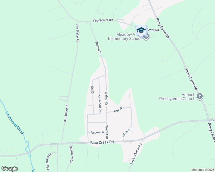 map of restaurants, bars, coffee shops, grocery stores, and more near 504 Walnut Drive in Jacksonville