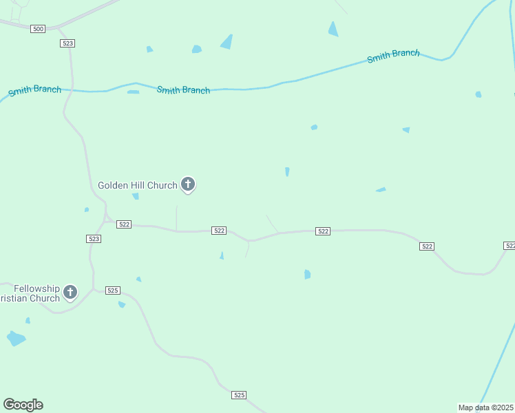 map of restaurants, bars, coffee shops, grocery stores, and more near 681 County Road 522 in Ripley