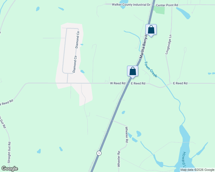 map of restaurants, bars, coffee shops, grocery stores, and more near 177 West Reed Road in LaFayette