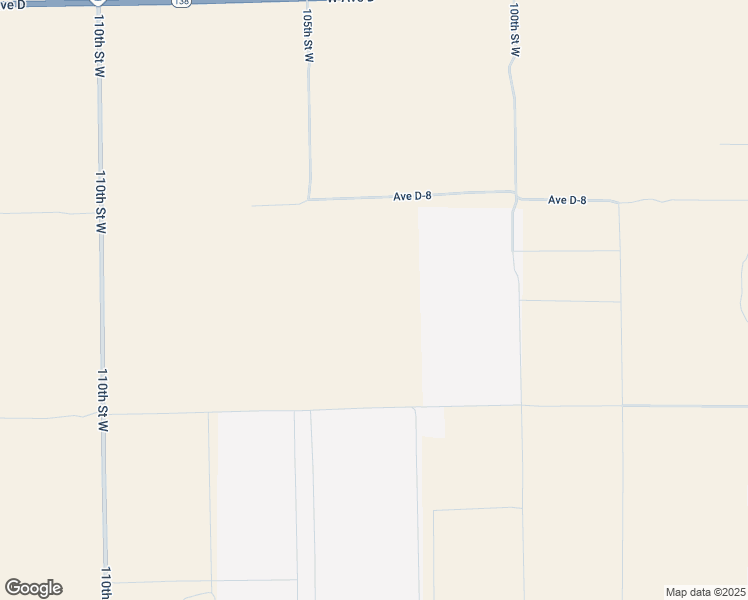 map of restaurants, bars, coffee shops, grocery stores, and more near 10349 West Avenue E in Lancaster