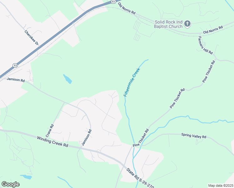 map of restaurants, bars, coffee shops, grocery stores, and more near 130 East Freedom Wood Drive in Liberty