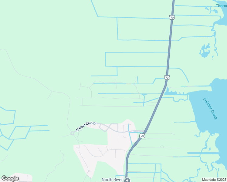 map of restaurants, bars, coffee shops, grocery stores, and more near 106 South Tamassee Lane in Beaufort