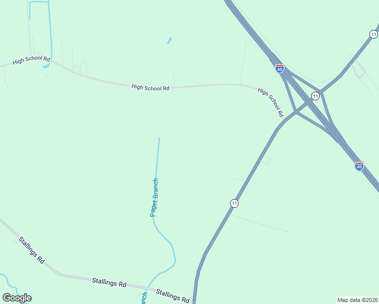 map of restaurants, bars, coffee shops, grocery stores, and more near 3744 North Carolina 11 South in Wallace