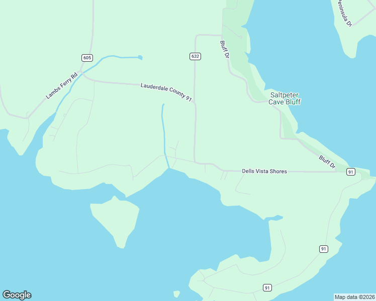 map of restaurants, bars, coffee shops, grocery stores, and more near 94 Roberson Beach Road in Rogersville