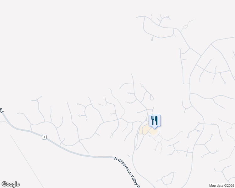 map of restaurants, bars, coffee shops, grocery stores, and more near 11970 6 Shooter Road in Prescott