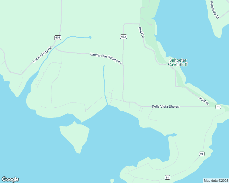 map of restaurants, bars, coffee shops, grocery stores, and more near 94 Roberson Beach Road in Rogersville