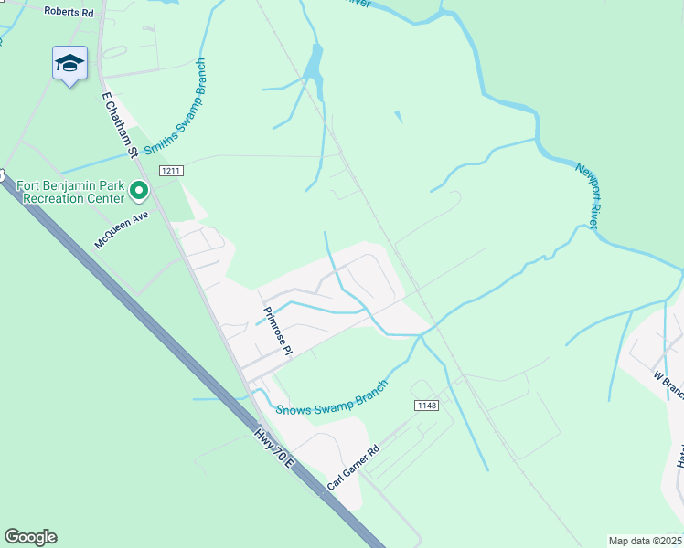 map of restaurants, bars, coffee shops, grocery stores, and more near 700 Mandolin Lane in Newport