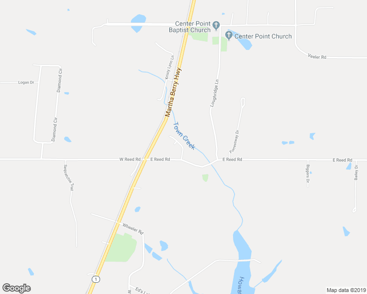 map of restaurants, bars, coffee shops, grocery stores, and more near 25 Brown Estates Road in LaFayette
