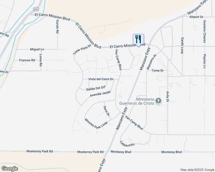 map of restaurants, bars, coffee shops, grocery stores, and more near 10 Salida Del Sol in Los Lunas