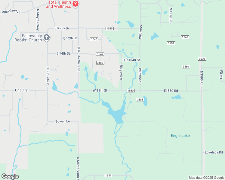 map of restaurants, bars, coffee shops, grocery stores, and more near 3300 18th Street in Ada