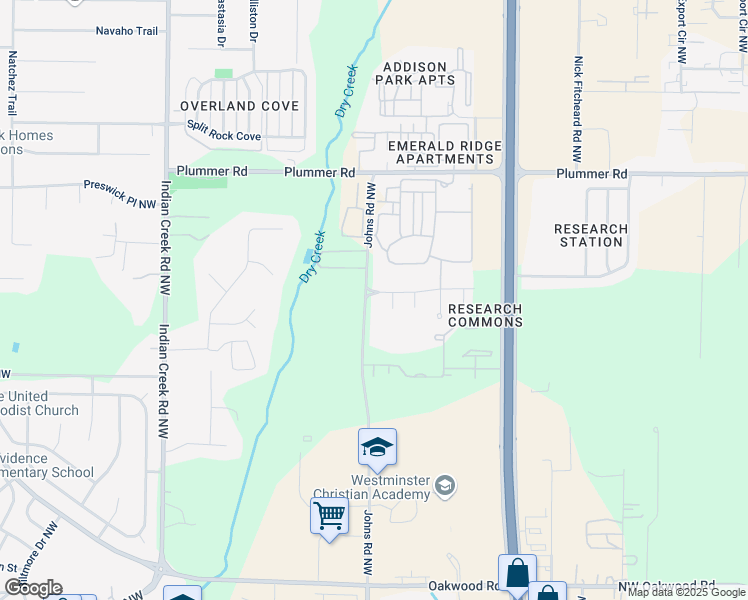 map of restaurants, bars, coffee shops, grocery stores, and more near 5999 Vinemont Drive Northwest in Huntsville