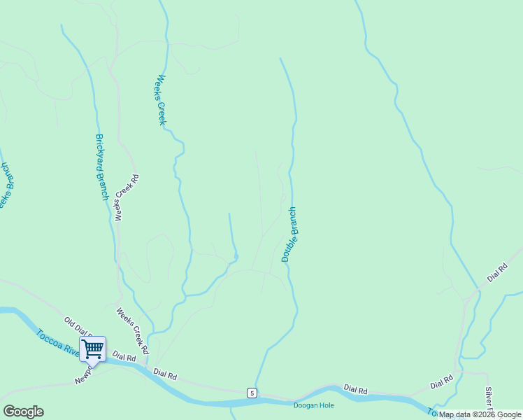 map of restaurants, bars, coffee shops, grocery stores, and more near 259 Chinkapin Drive in Blue Ridge