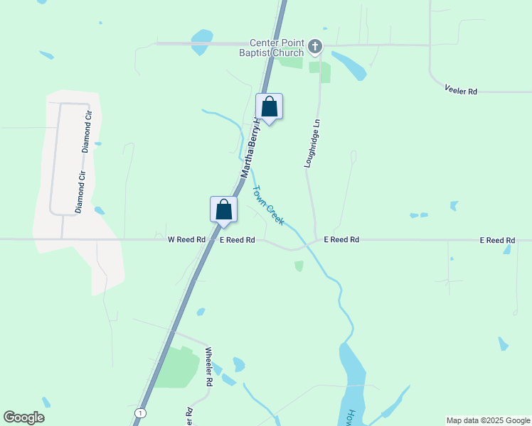 map of restaurants, bars, coffee shops, grocery stores, and more near 25 Brown Estates Road in LaFayette