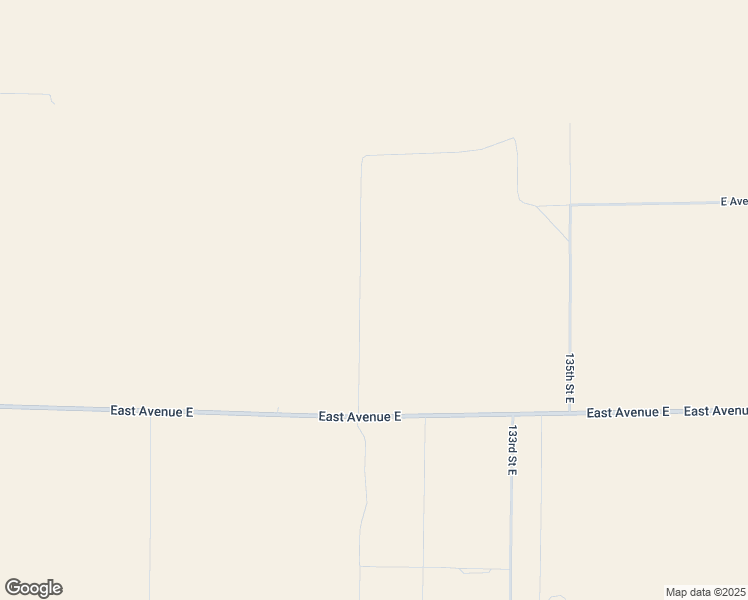 map of restaurants, bars, coffee shops, grocery stores, and more near 130th Street East in Los Angeles County