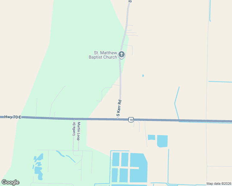 map of restaurants, bars, coffee shops, grocery stores, and more near 6712 South Kerr Road in Scott