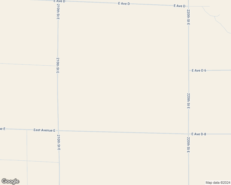 map of restaurants, bars, coffee shops, grocery stores, and more near East Avenue D 8 in Los Angeles County