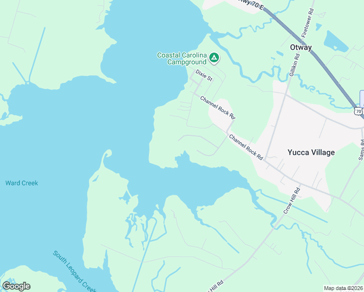 map of restaurants, bars, coffee shops, grocery stores, and more near 325 Anson Road in Beaufort