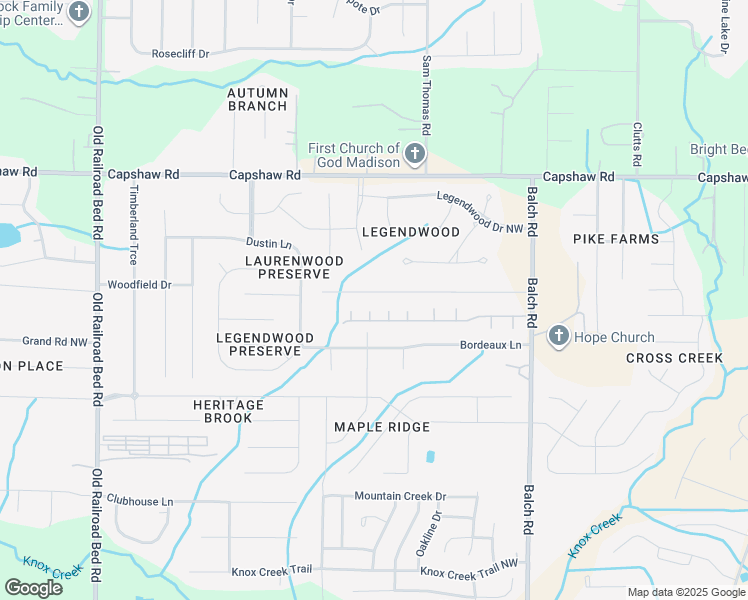 map of restaurants, bars, coffee shops, grocery stores, and more near 124 Barons Court Northwest in Madison