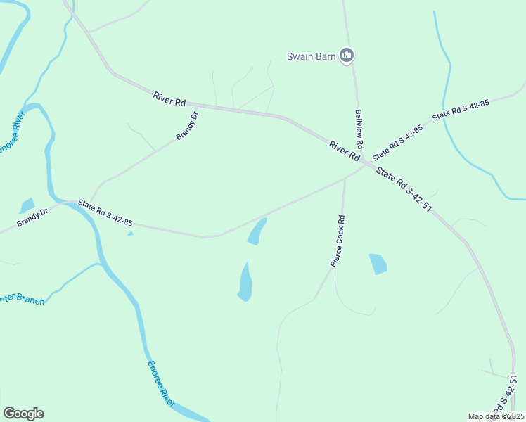 map of restaurants, bars, coffee shops, grocery stores, and more near 920 Cooper Bridge Road in Woodruff