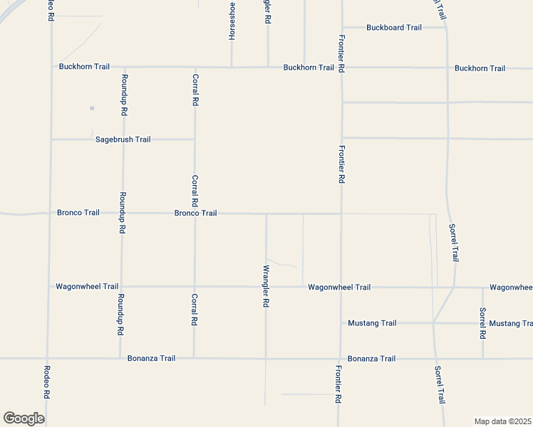 map of restaurants, bars, coffee shops, grocery stores, and more near Wrangler Road in San Bernardino County