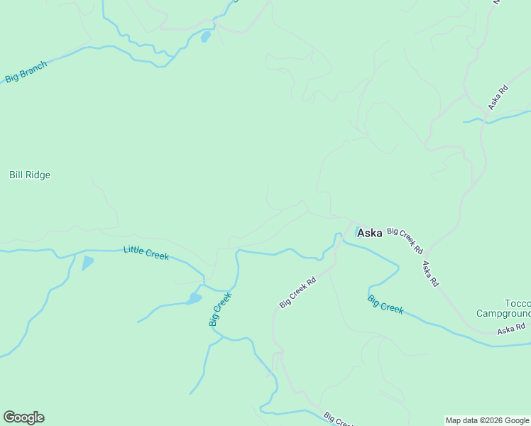 map of restaurants, bars, coffee shops, grocery stores, and more near 195 Little Creek Trail in Cherry Log