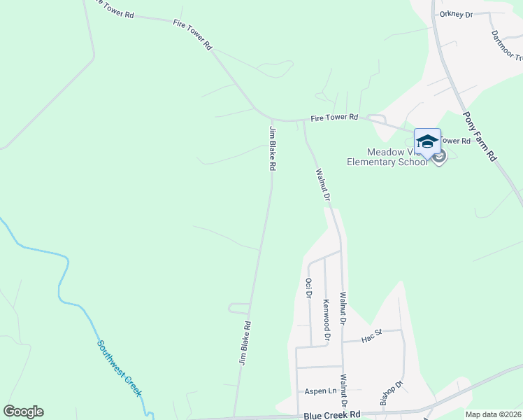 map of restaurants, bars, coffee shops, grocery stores, and more near 866-970 Jim Blake Road in Jacksonville