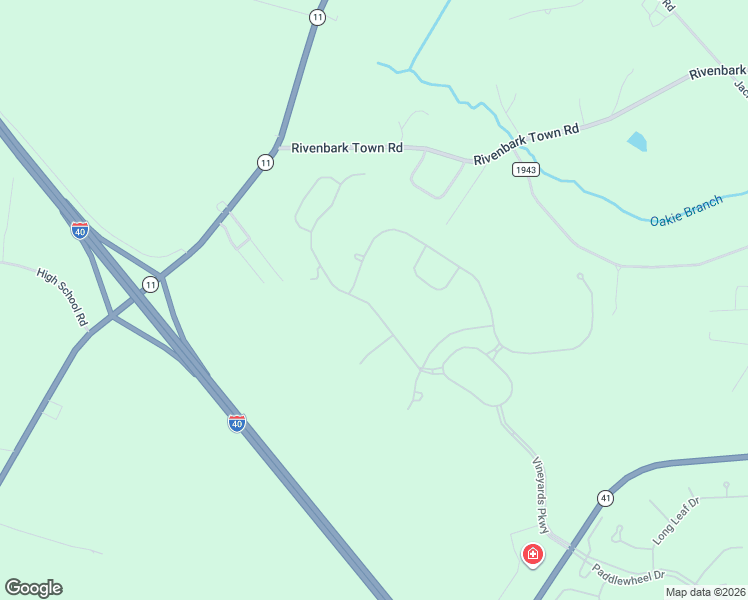 map of restaurants, bars, coffee shops, grocery stores, and more near Cellars Way in Wallace