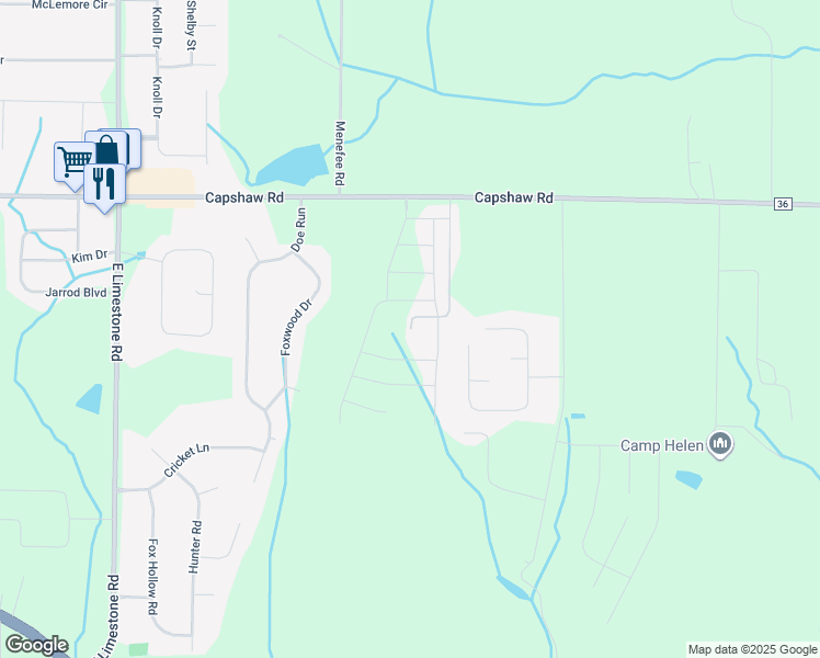 map of restaurants, bars, coffee shops, grocery stores, and more near 14901 Ashley Lane in Harvest