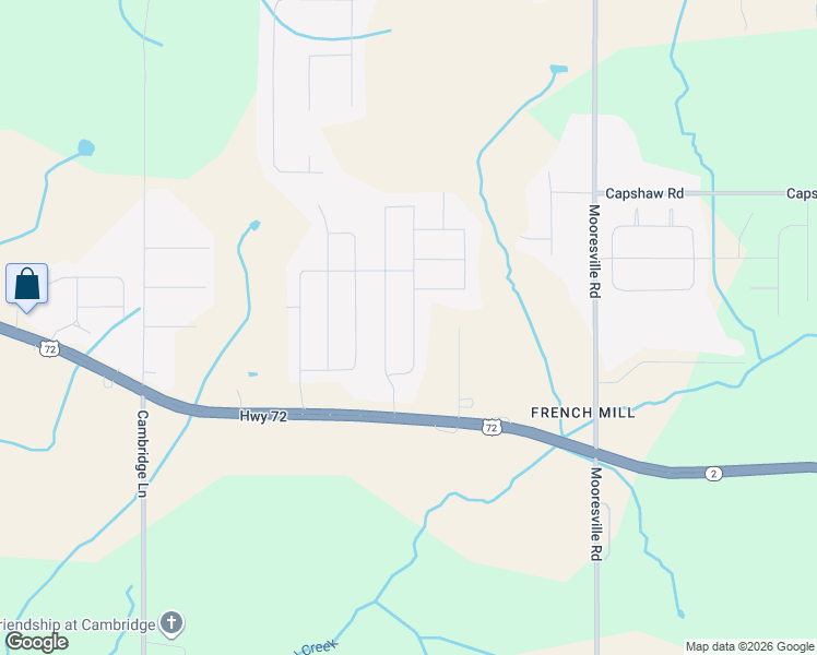 map of restaurants, bars, coffee shops, grocery stores, and more near 14691 Eva Circle in Athens