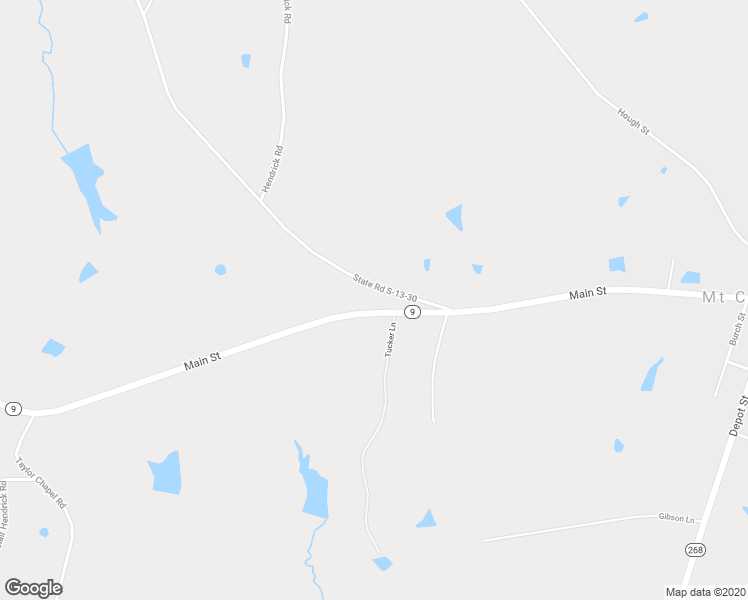 map of restaurants, bars, coffee shops, grocery stores, and more near 10160 Hornsboro Road in Mount Croghan