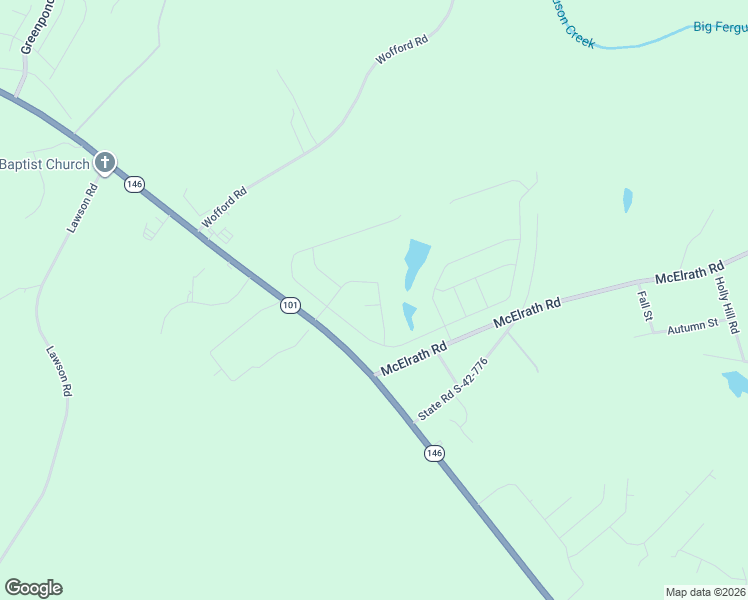 map of restaurants, bars, coffee shops, grocery stores, and more near in Woodruff