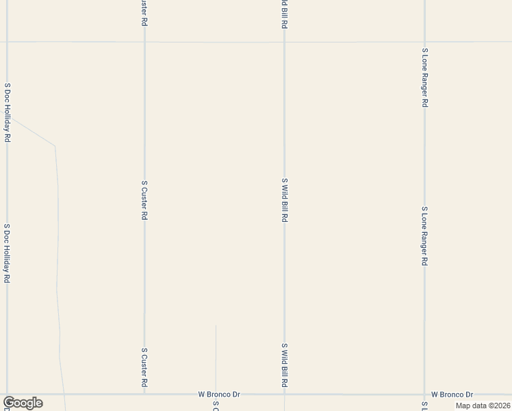 map of restaurants, bars, coffee shops, grocery stores, and more near South Wild Bill Road in Yucca