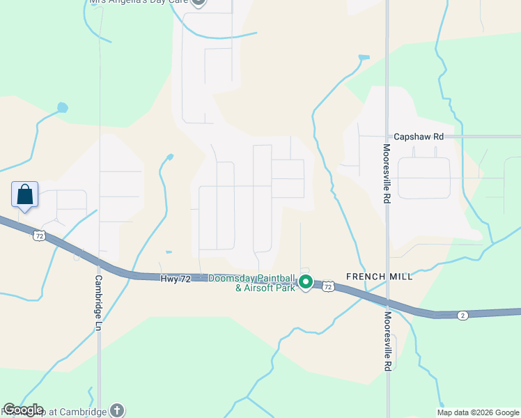 map of restaurants, bars, coffee shops, grocery stores, and more near 14691 Eva Circle in Athens