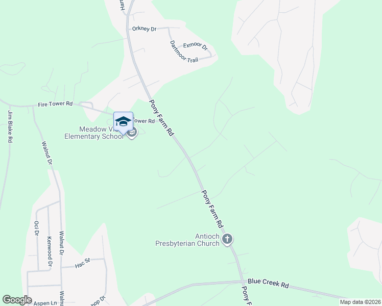 map of restaurants, bars, coffee shops, grocery stores, and more near 1672 Pony Farm Road in Jacksonville