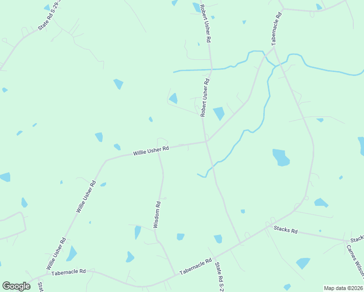 map of restaurants, bars, coffee shops, grocery stores, and more near 2248 Willie Usher Road in Lancaster