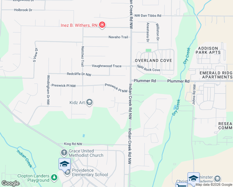 map of restaurants, bars, coffee shops, grocery stores, and more near 103 Ashlawn Ct in Huntsville