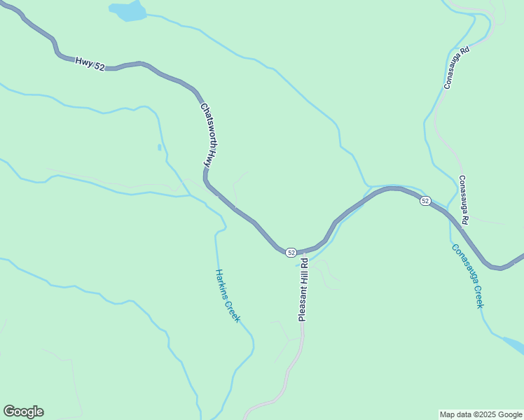 map of restaurants, bars, coffee shops, grocery stores, and more near 10610 Chatsworth Highway in Ellijay