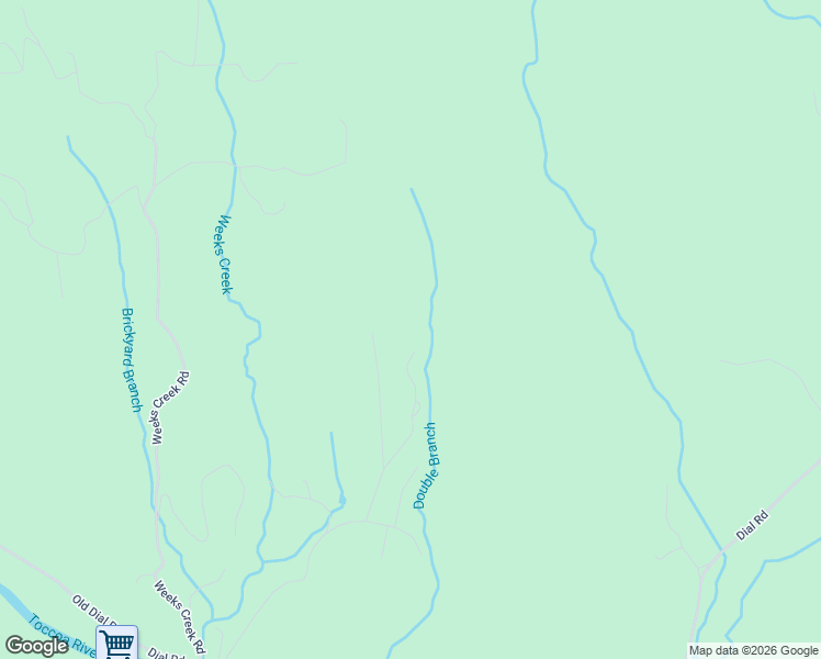 map of restaurants, bars, coffee shops, grocery stores, and more near 322 Honeysuckle Way in Blue Ridge