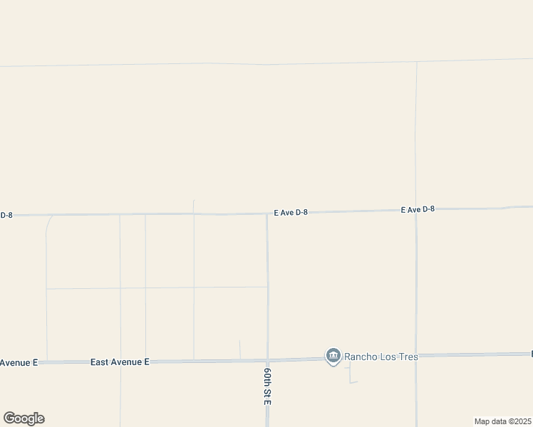 map of restaurants, bars, coffee shops, grocery stores, and more near East Avenue D-4 in Lancaster