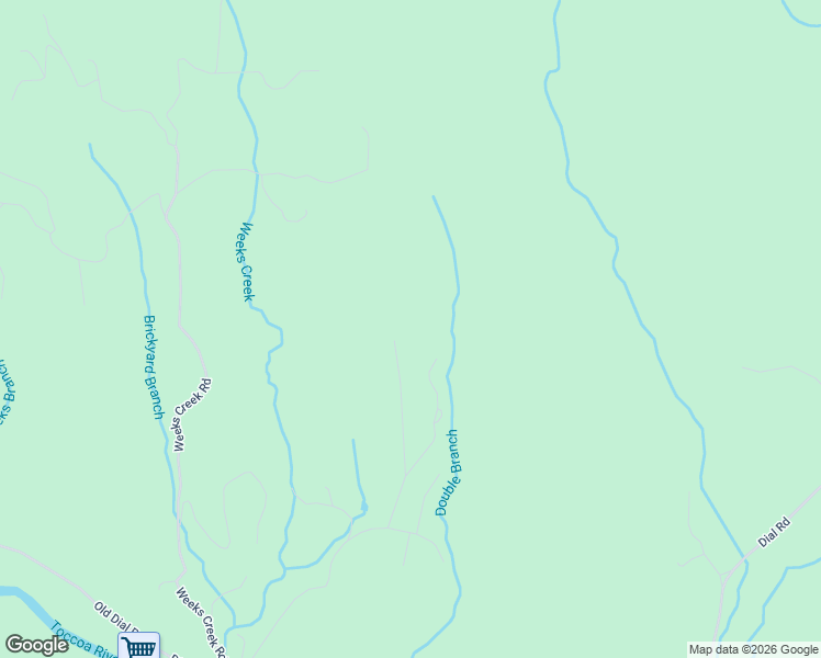 map of restaurants, bars, coffee shops, grocery stores, and more near 322 Honeysuckle Way in Blue Ridge