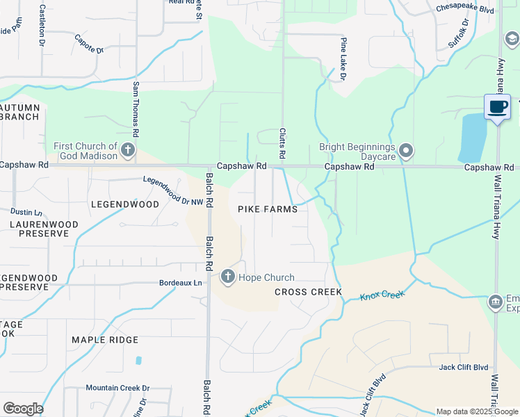 map of restaurants, bars, coffee shops, grocery stores, and more near 302 Kenneth Boulevard Northwest in Madison