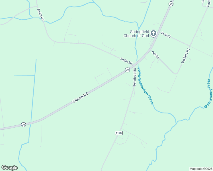 map of restaurants, bars, coffee shops, grocery stores, and more near 9380 Gibson Road in Gibson