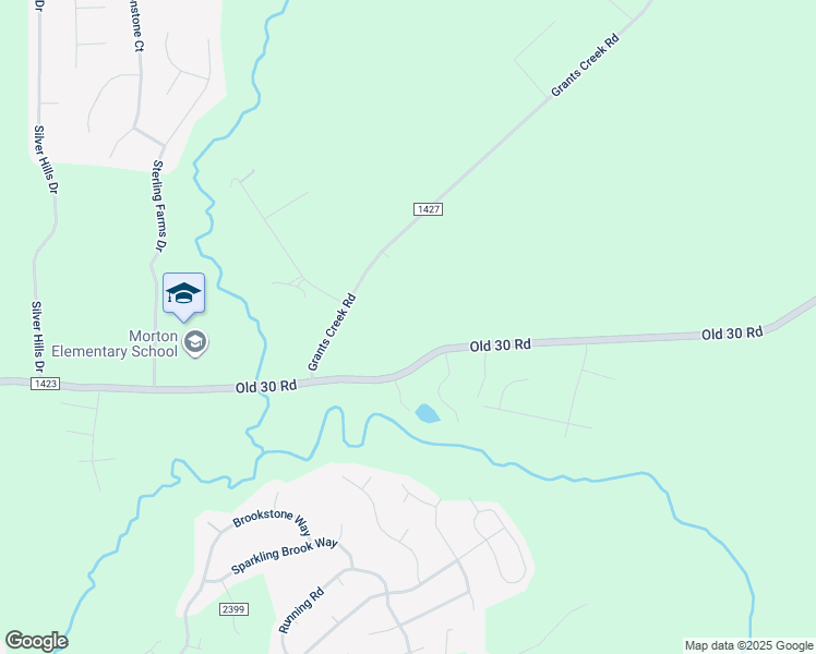 map of restaurants, bars, coffee shops, grocery stores, and more near 611 Old 30 Road in Jacksonville