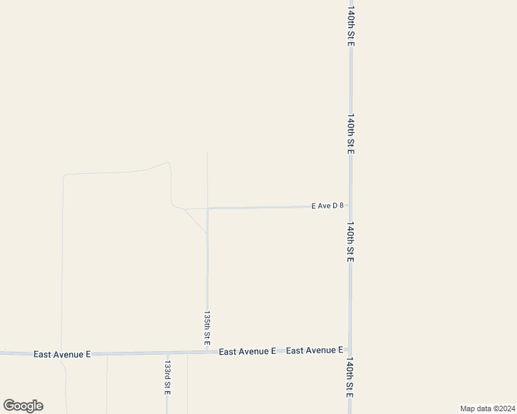 map of restaurants, bars, coffee shops, grocery stores, and more near East Avenue D 8 in Los Angeles County