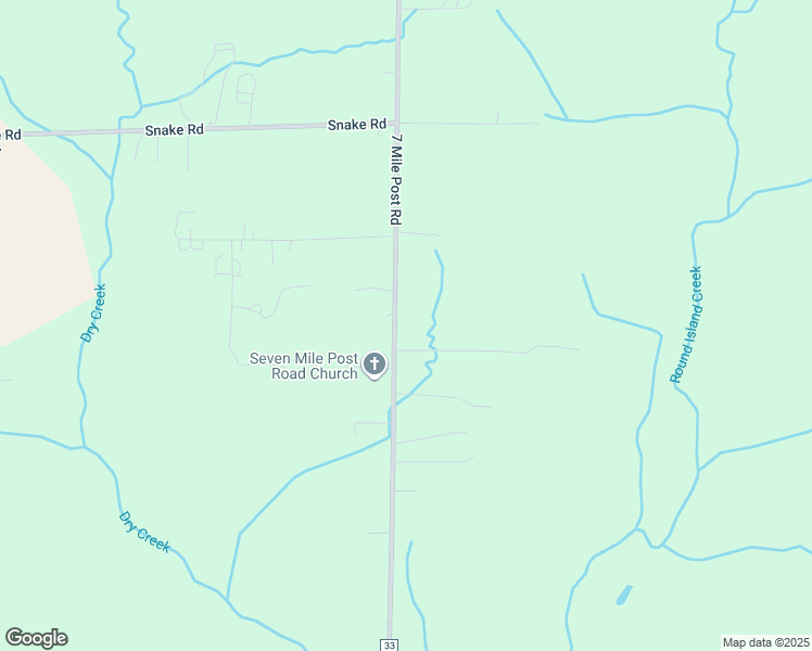 map of restaurants, bars, coffee shops, grocery stores, and more near 14502 7 Mile Post Road in Athens