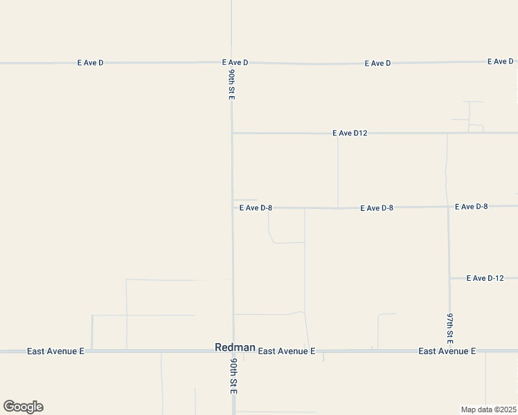 map of restaurants, bars, coffee shops, grocery stores, and more near 0 East Avenue D-8 in Lancaster