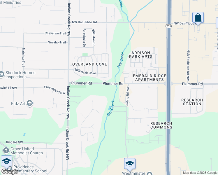 map of restaurants, bars, coffee shops, grocery stores, and more near 872 Plummer Road in Huntsville
