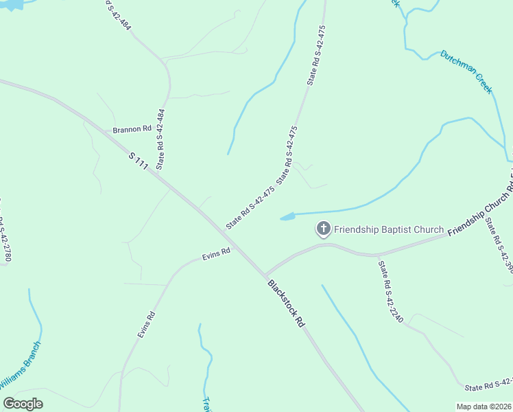 map of restaurants, bars, coffee shops, grocery stores, and more near 719 State Road S-42-475 in Pauline