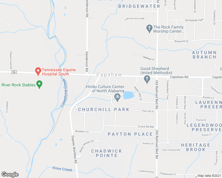 map of restaurants, bars, coffee shops, grocery stores, and more near 14892 Smith Drive in Harvest