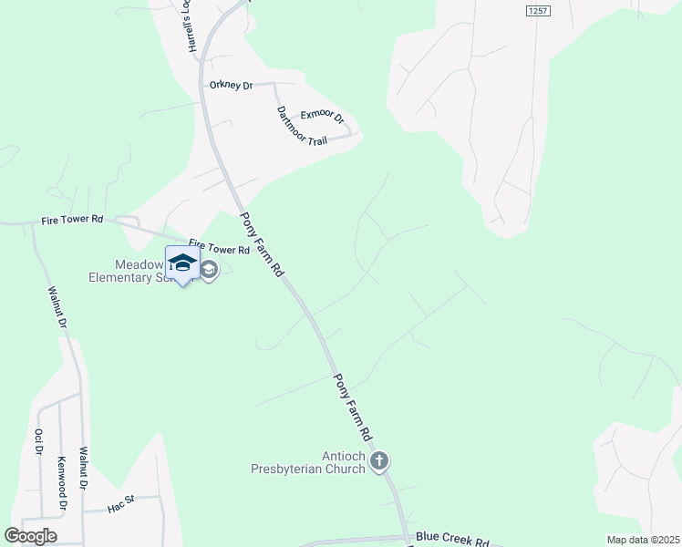 map of restaurants, bars, coffee shops, grocery stores, and more near 111 Woodbury Farm Drive in Jacksonville